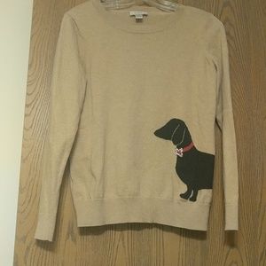 Loft dachshund sweater